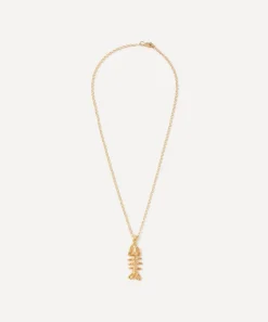 Alighieri Necklaces^24ct Gold-Plated The Silhouette of Summer Pendant Necklace
