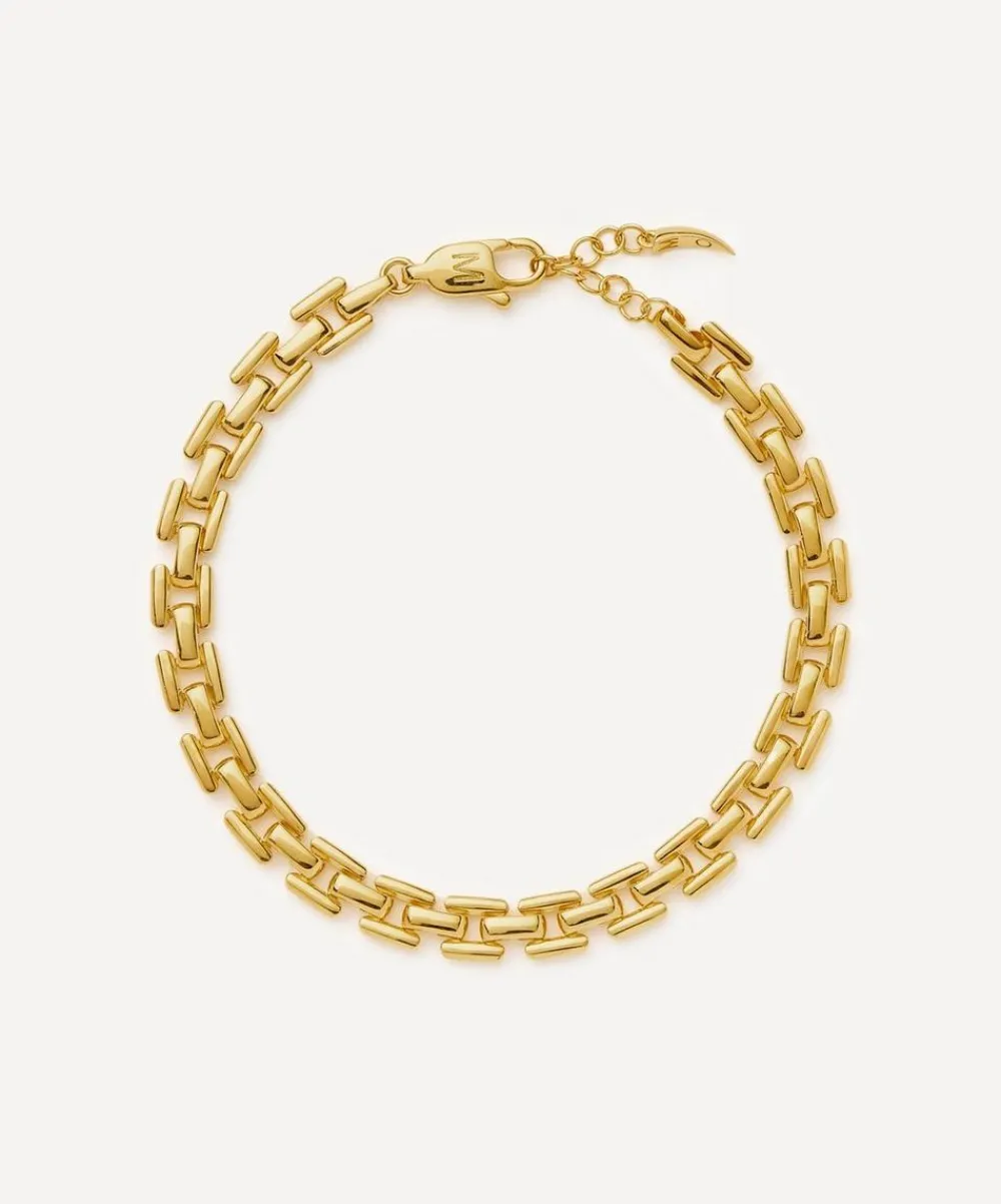 Missoma Bracelets^18ct Gold-Plated Timepiece Link Chain Bracelet