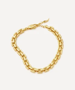 Missoma Bracelets^18ct Gold-Plated Timepiece Link Chain Bracelet