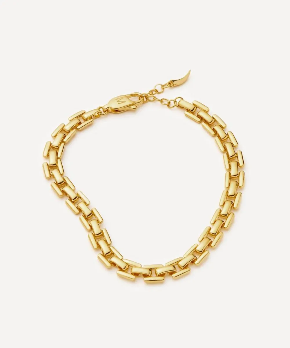 Missoma Bracelets^18ct Gold-Plated Timepiece Link Chain Bracelet