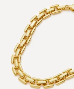 Missoma Bracelets^18ct Gold-Plated Timepiece Link Chain Bracelet