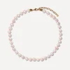 Bon Bon Jewellery Club Necklaces^14ct Gold-Plated Vermeil Brass Freshwater Pearl Necklace