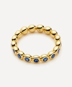 Missoma Rings^18ct Gold-Plated Vermeil Silver Tennis Stacking Ring