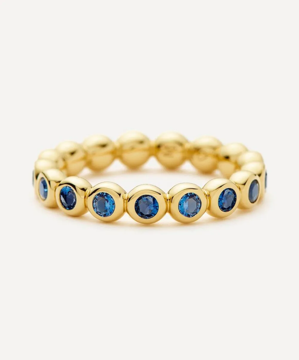 Missoma Rings^18ct Gold-Plated Vermeil Silver Tennis Stacking Ring