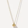 Otiumberg Necklaces^14ct Gold-Plated Vermeil Silver Long Knot Pendant Necklace