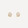 Dinny Hall Earrings|Earrings^22ct Gold-Plated Vermeil Silver Toro Pearl Stud Earrings