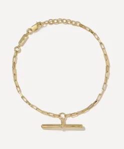 Otiumberg Bracelets^14ct Gold-Plated Vermeil Silver Vestige Toggle Bracelet