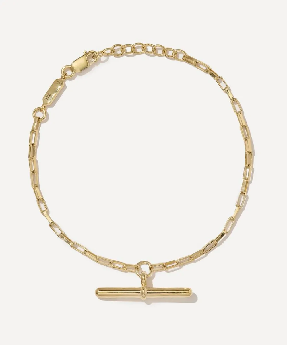 Otiumberg Bracelets^14ct Gold-Plated Vermeil Silver Vestige Toggle Bracelet