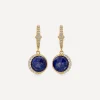 Astley Clarke Earrings^18ct Gold-Plated Vermeil Silver Large Luna Lapis Drop Earrings