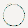 Monica Vinader Necklaces^18ct Gold-Plated Vermeil Silver Rio Multi Gemstone Beaded Necklace