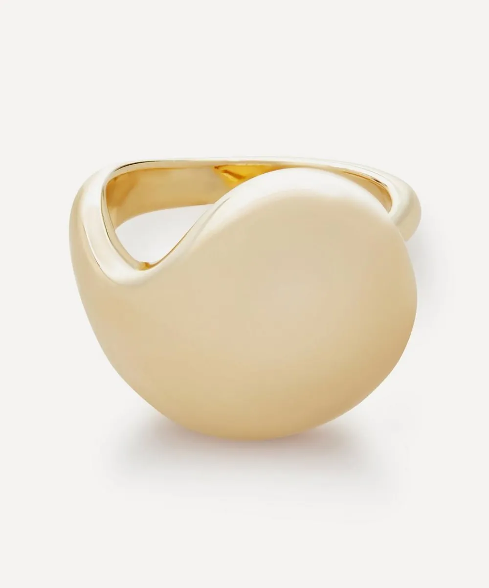 Monica Vinader Rings^18ct Gold-Plated Vermeil Silver Nura Wrap Ring