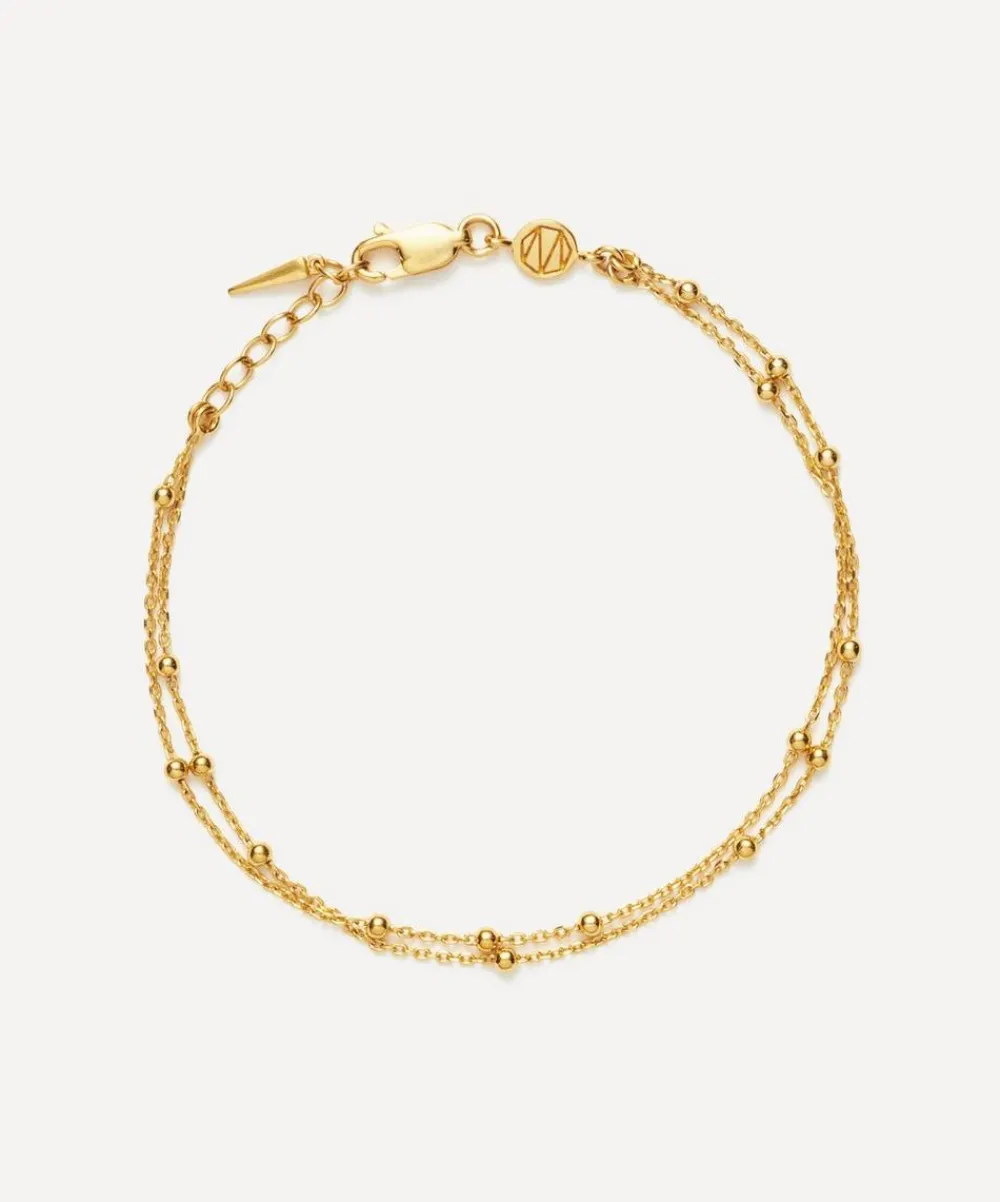 Missoma Bracelets^18ct Gold-Plated Vermeil Silver Double Chain Bracelet