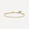 SHASHI Bracelets^14ct Gold-Plated Vermeil Silver Tennis Bracelet