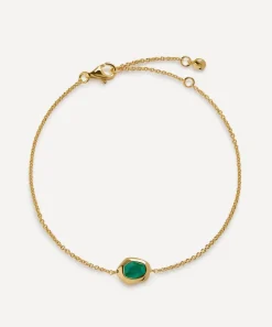 Monica Vinader Bracelets^18ct Gold-Plated Vermeil Silver Odyssey Gemstone Chain Bracelet