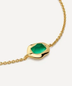 Monica Vinader Bracelets^18ct Gold-Plated Vermeil Silver Odyssey Gemstone Chain Bracelet