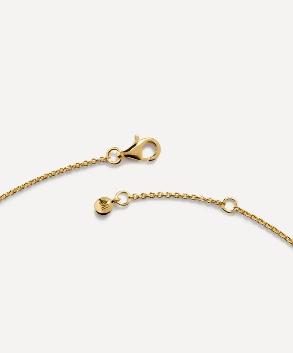 Monica Vinader Bracelets^18ct Gold-Plated Vermeil Silver Odyssey Gemstone Chain Bracelet