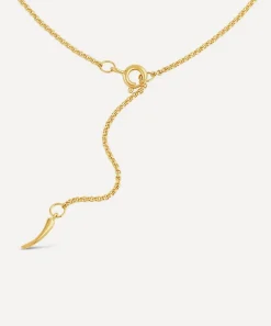 Dinny Hall Charms & Pendants^22ct Gold-Plated Vermeil Silver Toro Horn Pendant Necklace