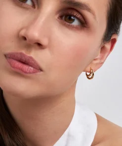 Dinny Hall Earrings|Earrings^22ct Gold-Plated Vermeil Silver Toro Hoop Earrings