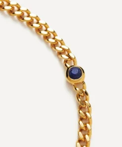 Missoma Bracelets^18ct Gold-Plated Vermeil Silver September Birthstone Chain Bracelet