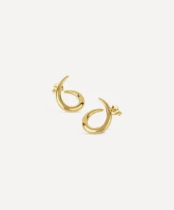 Dinny Hall Earrings|Earrings^22ct Gold-Plated Vermeil Silver Toro Twist Stud Earrings