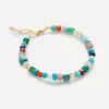 Monica Vinader Bracelets^18ct Gold-Plated Vermeil Silver Freedom Beaded Bracelet