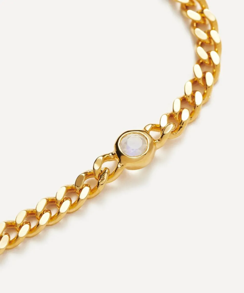 Missoma Bracelets^18ct Gold-Plated Vermeil Silver June Birthstone Chain Bracelet
