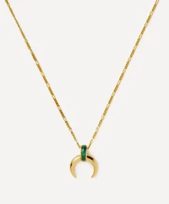 Missoma Necklaces^18ct Gold-Plated Vermeil Silver Lucy Williams Malachite Horn Pendant Necklace