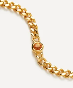 Missoma Bracelets^18ct Gold-Plated Vermeil Silver November Birthstone Chain Bracelet