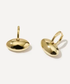 Otiumberg Earrings^14ct Gold-Plated Vermeil Silver Pebble Stud Earrings