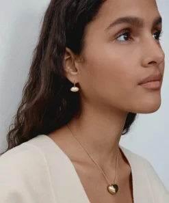 Otiumberg Earrings^14ct Gold-Plated Vermeil Silver Pebble Stud Earrings