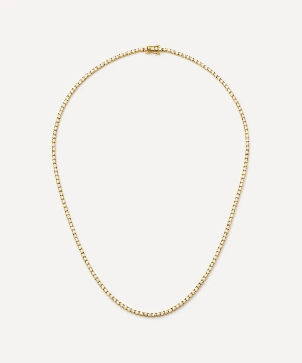 Missoma Necklaces^18ct Gold-Plated Vermeil Silver Classic Tennis Necklace