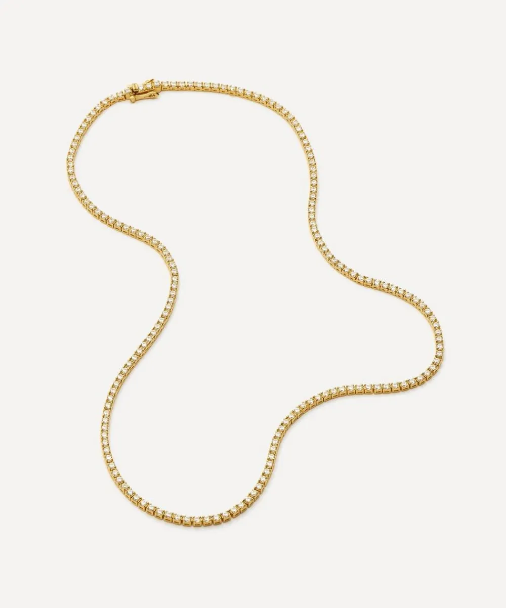 Missoma Necklaces^18ct Gold-Plated Vermeil Silver Classic Tennis Necklace