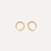 Dinny Hall Earrings|Earrings^22ct Gold-Plated Vermeil Silver Toro Stud Earrings