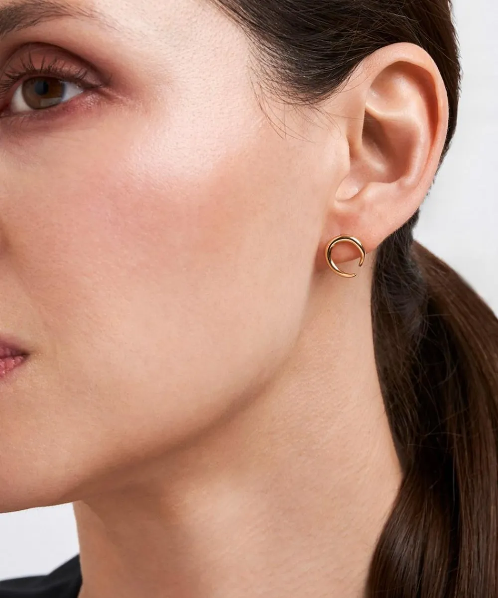Dinny Hall Earrings|Earrings^22ct Gold-Plated Vermeil Silver Toro Stud Earrings