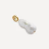 Monica Vinader Charms & Pendants^18ct Gold-Plated Vermeil Silver Capri Teardrop Pearl Pendant Charm