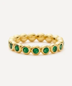 Missoma Rings^18ct Gold-Plated Vermeil Silver Tennis Stacking Ring