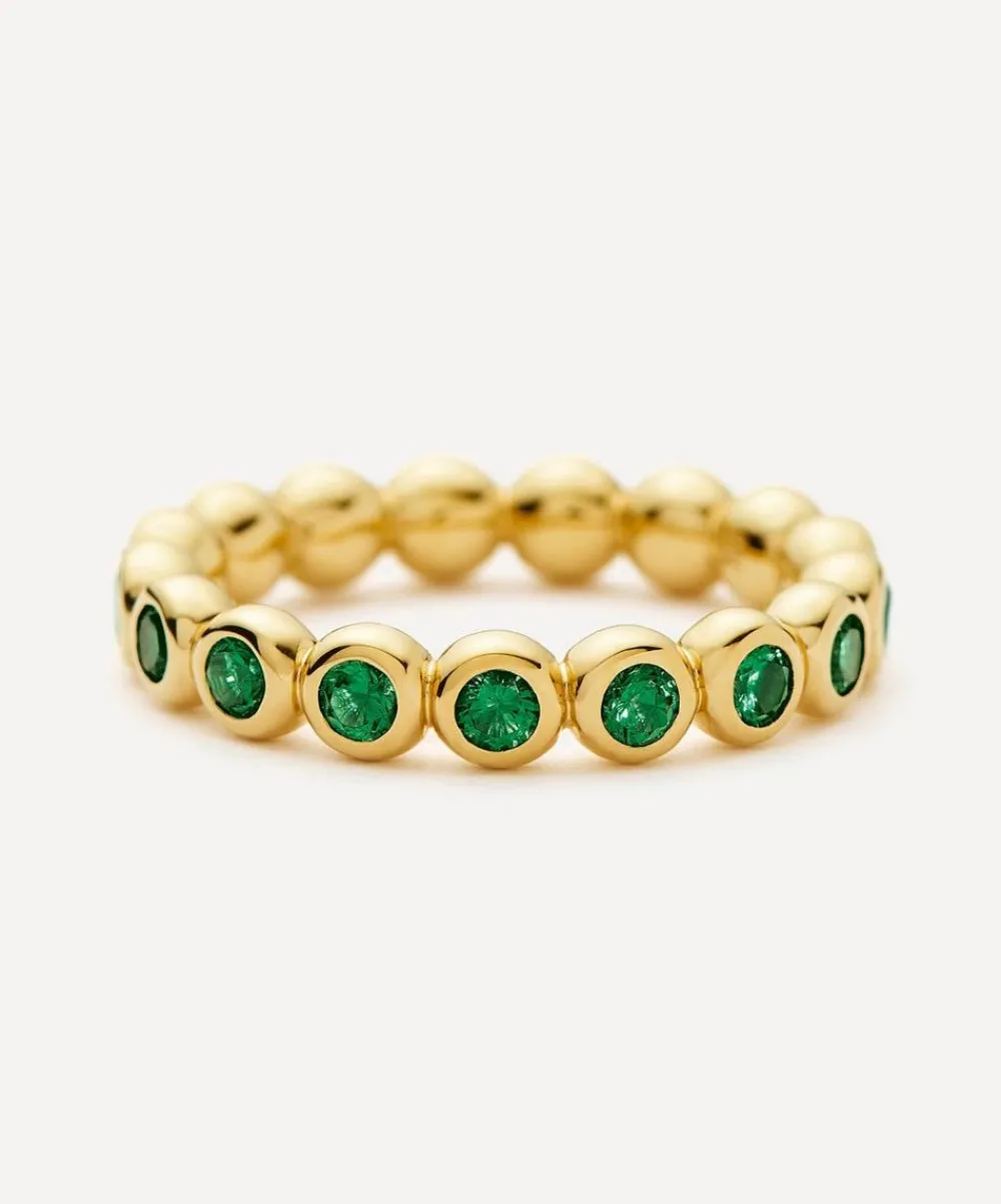 Missoma Rings^18ct Gold-Plated Vermeil Silver Tennis Stacking Ring