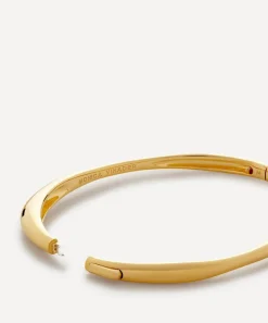 Monica Vinader Bracelets^18ct Gold-Plated Vermeil Silver Nura Reef Thin Bangle