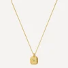 Missoma Necklaces^18ct Gold-Plated Vermeil Silver Engravable August Birthstone Star Ridge Pendant Necklace