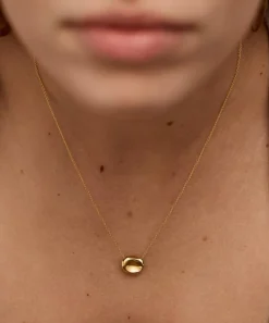 Monica Vinader Necklaces^18ct Gold-Plated Vermeil Silver Aria Pendant Necklace
