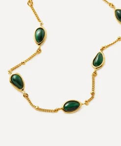 Missoma Bracelets^18ct Gold-Plated Vermeil Silver Magma Gemstone Charm Bracelet