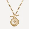 Astley Clarke Necklaces^18ct Gold-Plated Vermeil Silver Biography T-Bar Locket Necklace