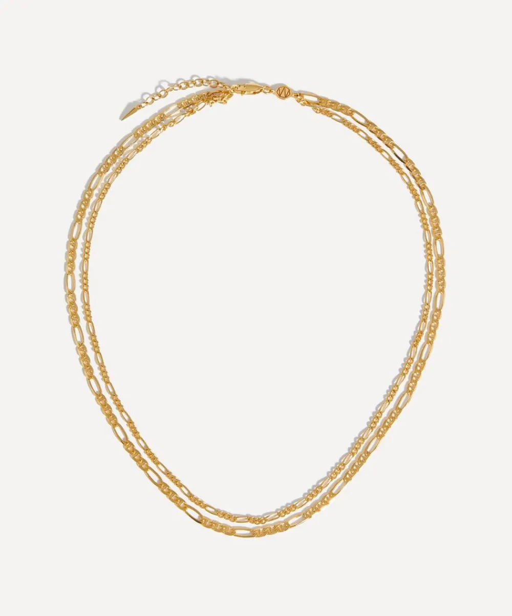 Missoma Necklaces^18ct Gold-Plated Vermeil Silver Filia Double Chain Necklace