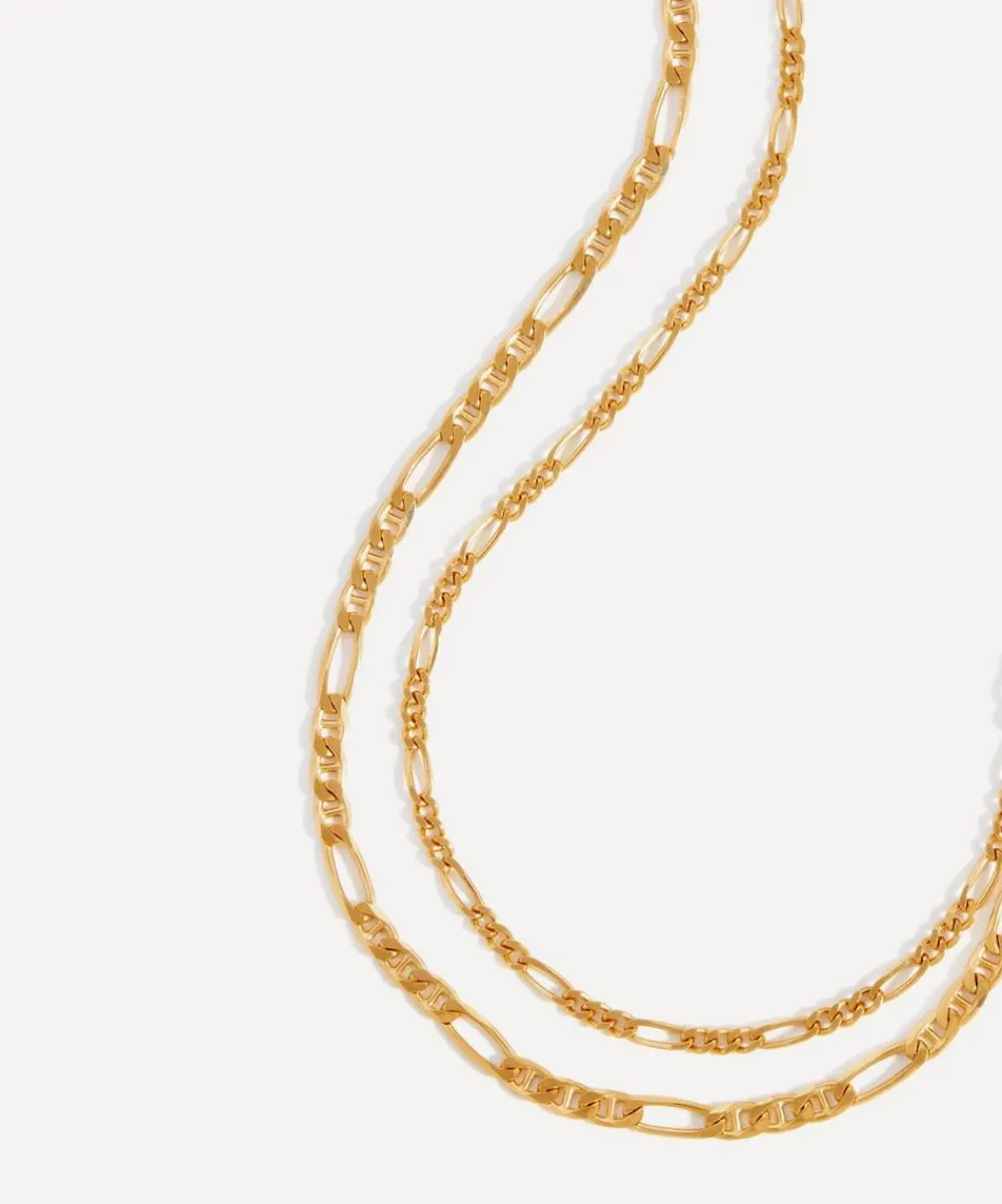 Missoma Necklaces^18ct Gold-Plated Vermeil Silver Filia Double Chain Necklace