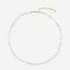 Monica Vinader Necklaces^18ct Gold-Plated Vermeil Silver Capri Keshi Pearl Necklace
