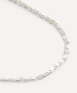 Monica Vinader Necklaces^18ct Gold-Plated Vermeil Silver Capri Keshi Pearl Necklace