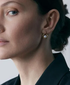 Dinny Hall Earrings|Earrings^22ct Gold-Plated Vermeil Silver Toro Pearl Twist Stud Earrings