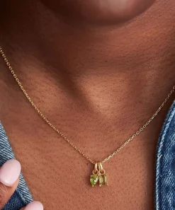 Dinny Hall Necklaces^22ct Gold-Plated Vermeil Silver Gem-Set Duo Pendant Necklace