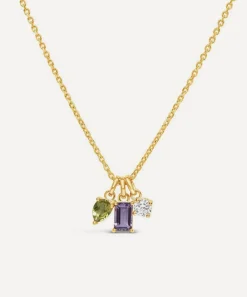 Dinny Hall Necklaces^22ct Gold-Plated Vermeil Silver Suffragette Trilogy Pendant Necklace