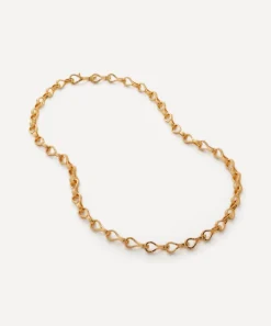 Monica Vinader Necklaces^18ct Gold-Plated Vermeil Silver Infinity Link Chain Necklace